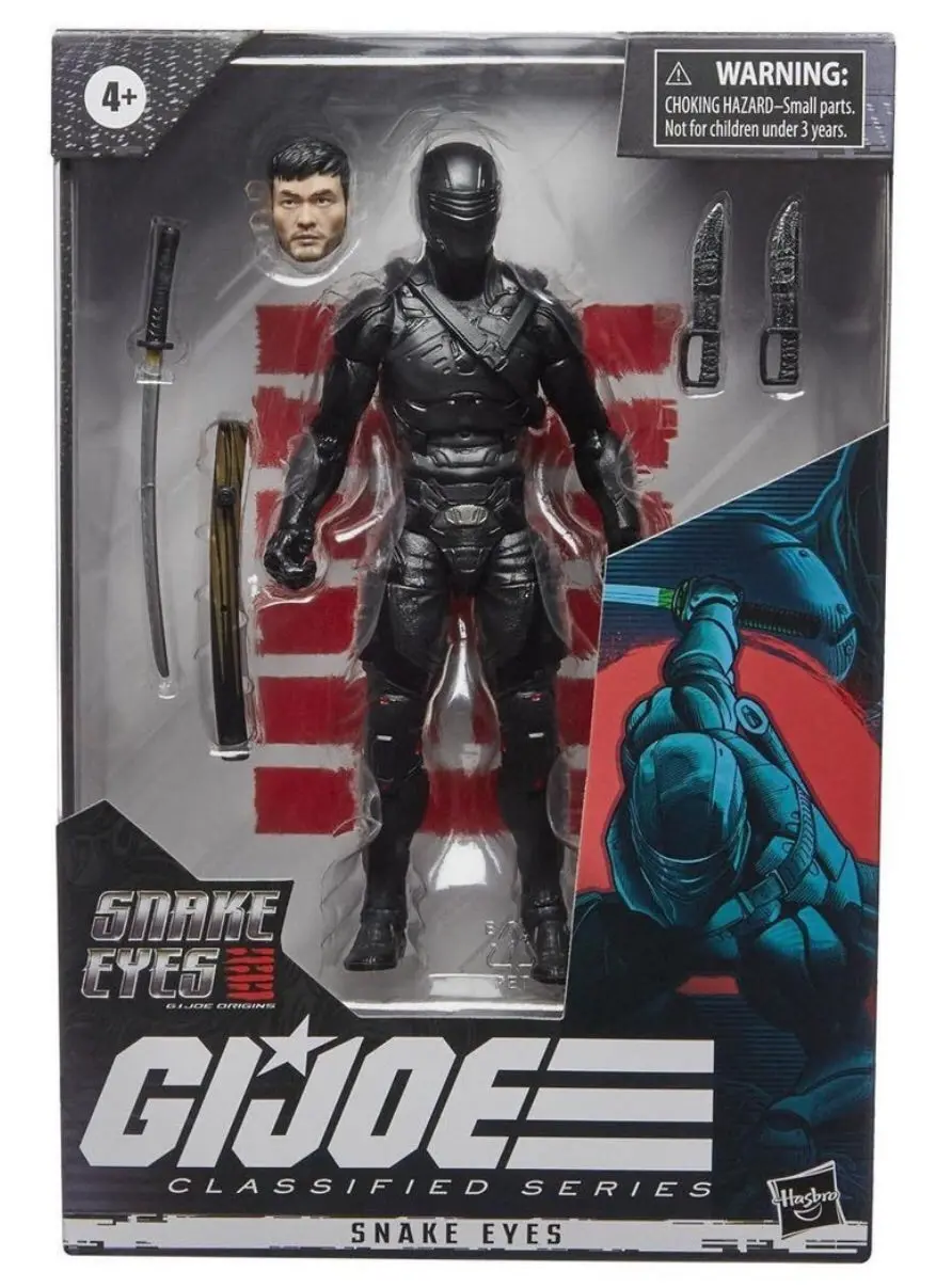 Gi Joe Classified Movie Snake-Eyes 6-Inch Figure 1