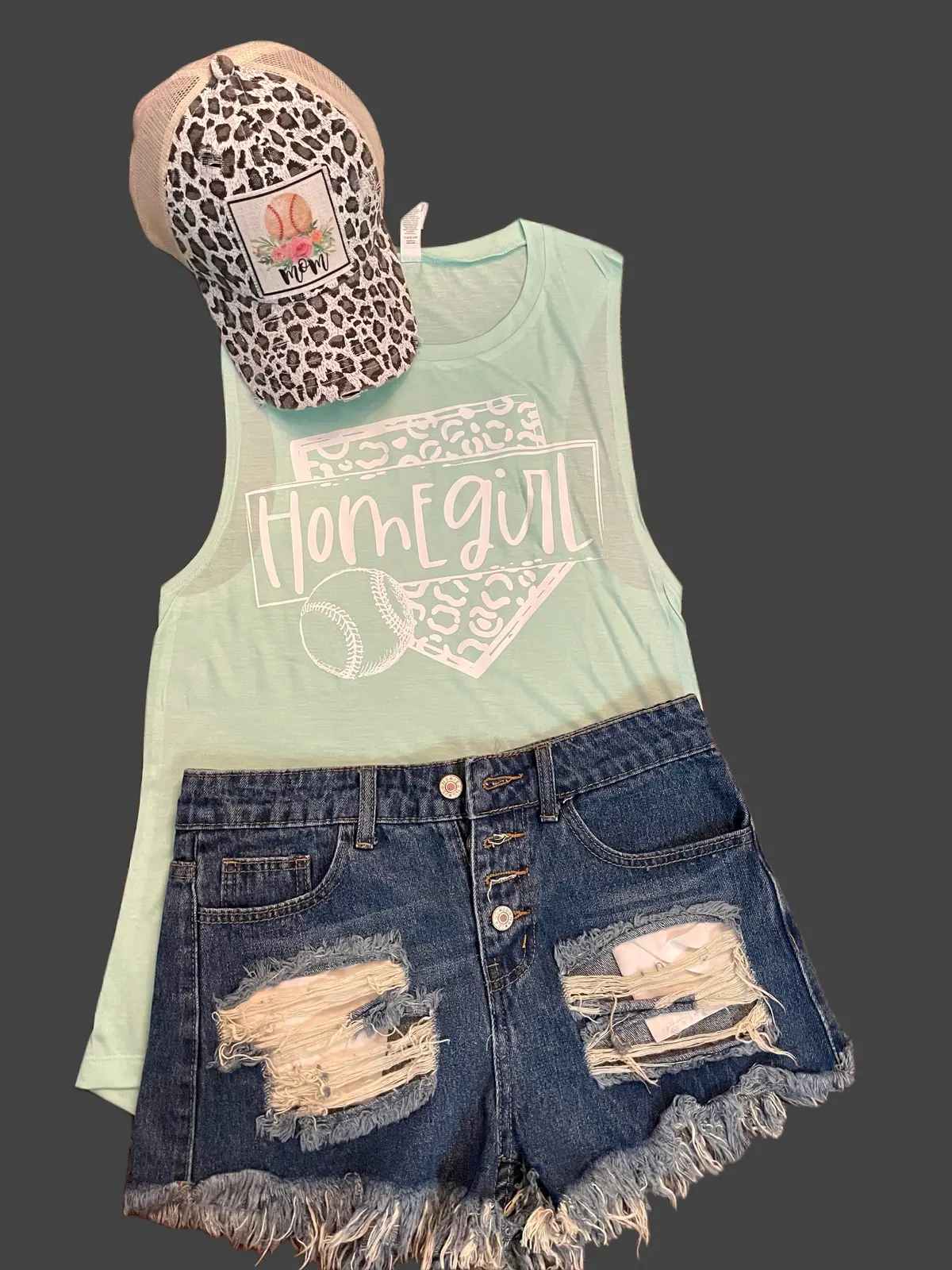 Home Girl Leopard Base Tank 1