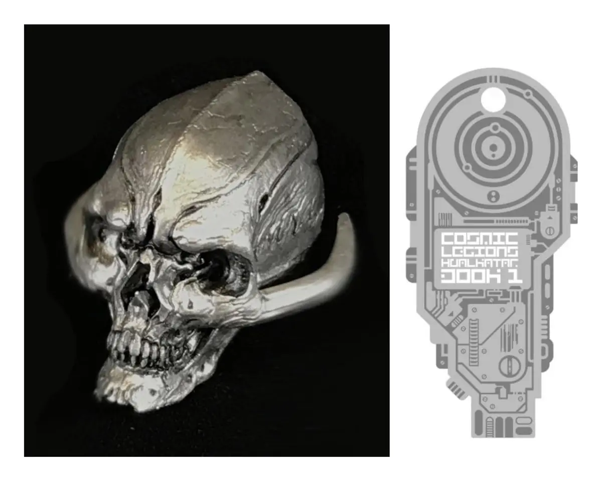 Cosmic Legions Silver Key /Silver Skull Retailer Incentive Set 1