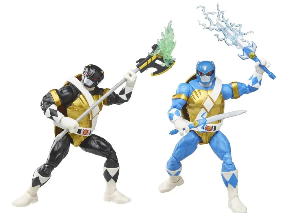 Power Rangers X Tmnt Leonardo & Donatello Set 1
