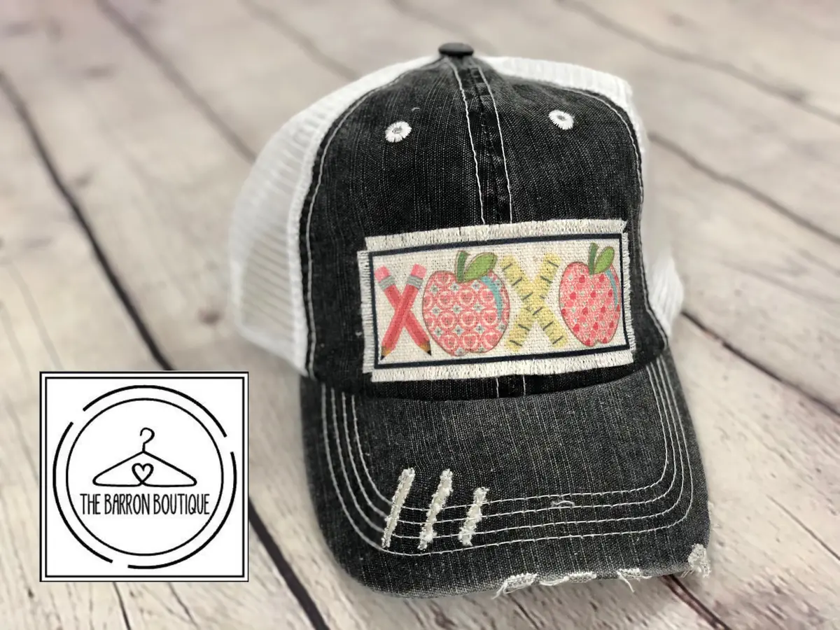 Xoxo Teacher Hat 1