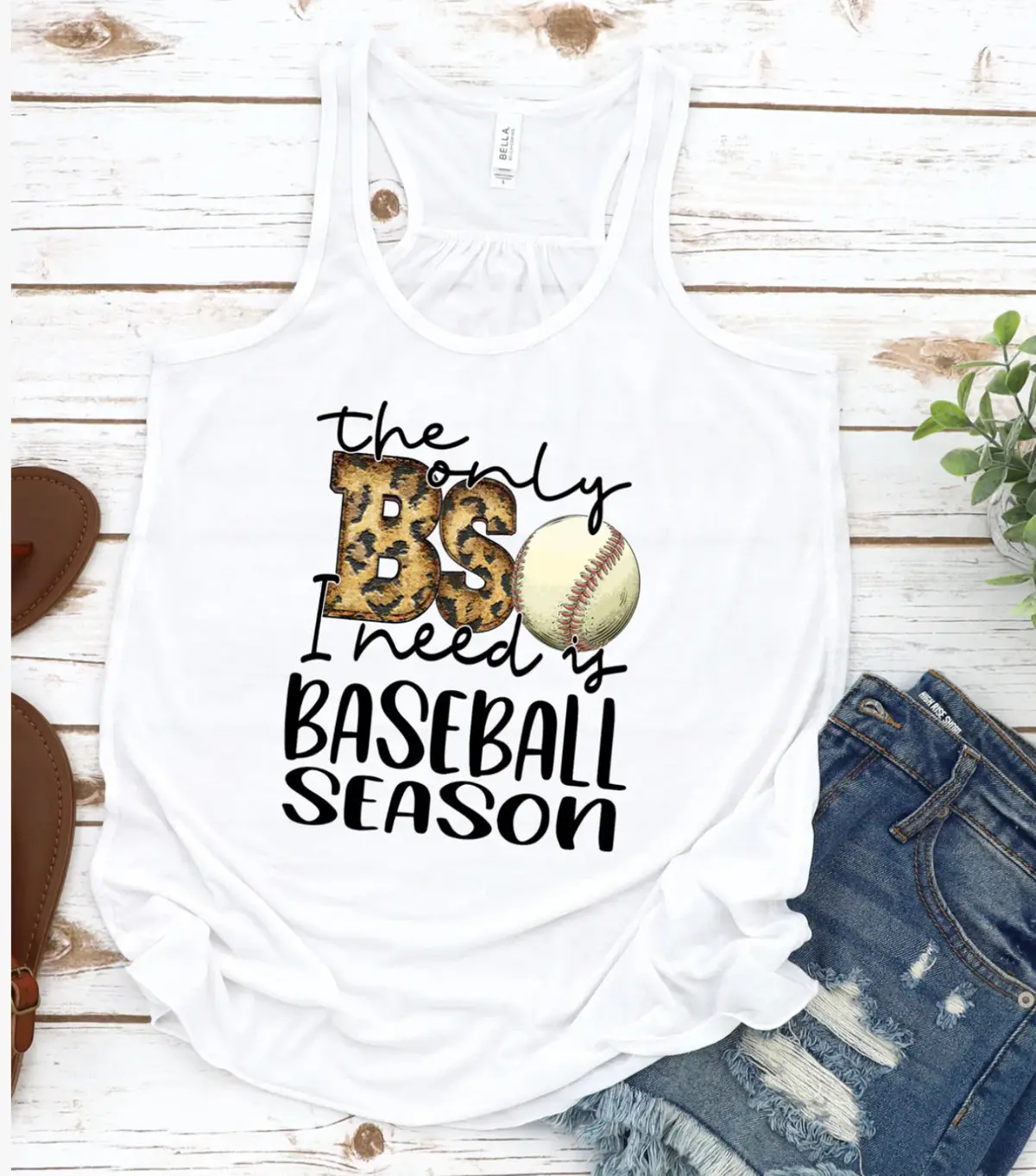 Bs Is Baseball Season Tank 1