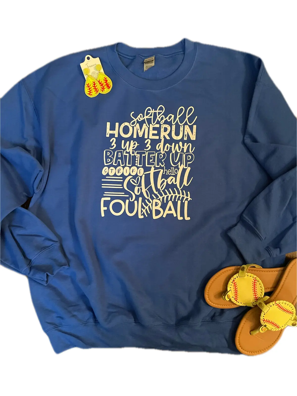 Softball Foul Ball Sweatshirt 3