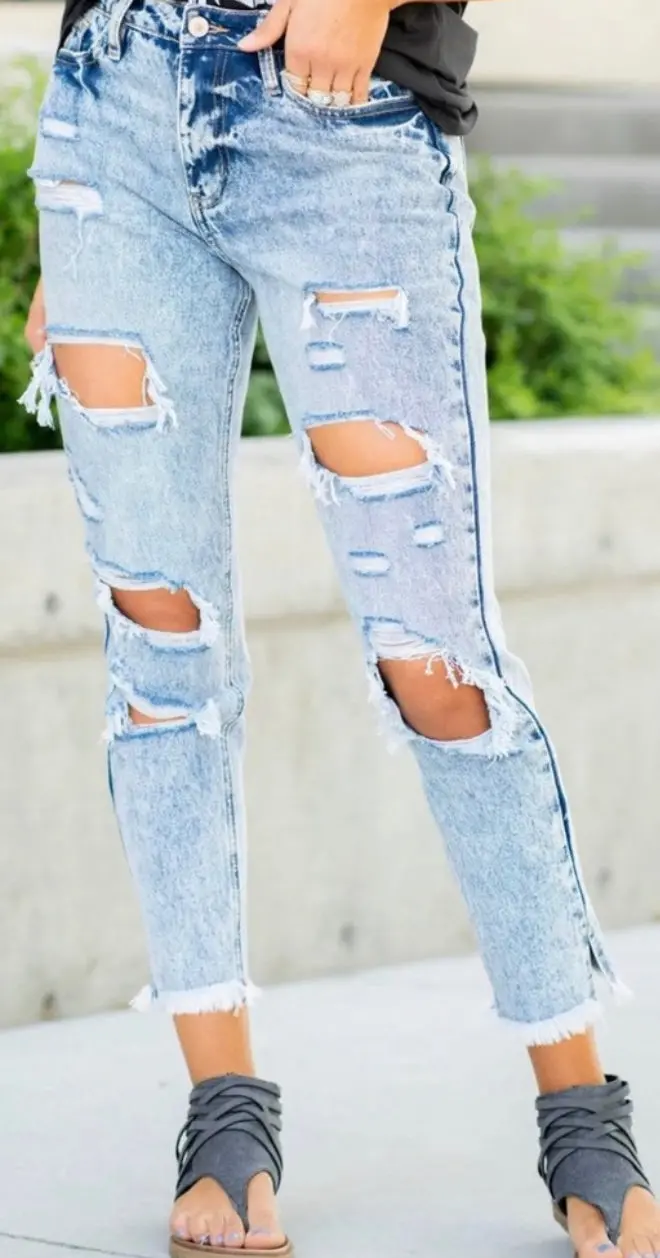 Kancan Ankle High Rise Skinny Jeans 1