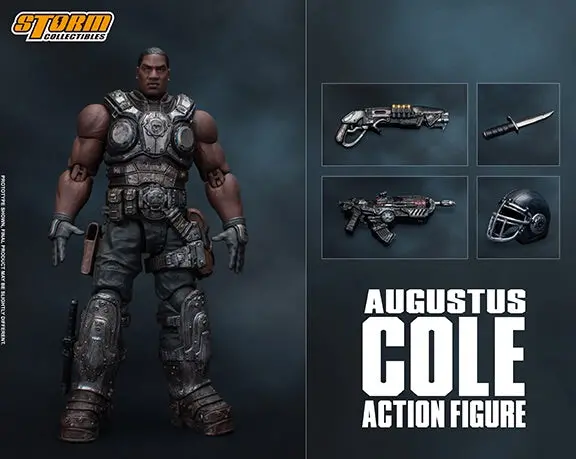 Storm Collectables Gears Of War - Augustus Cole 7" Figure 1