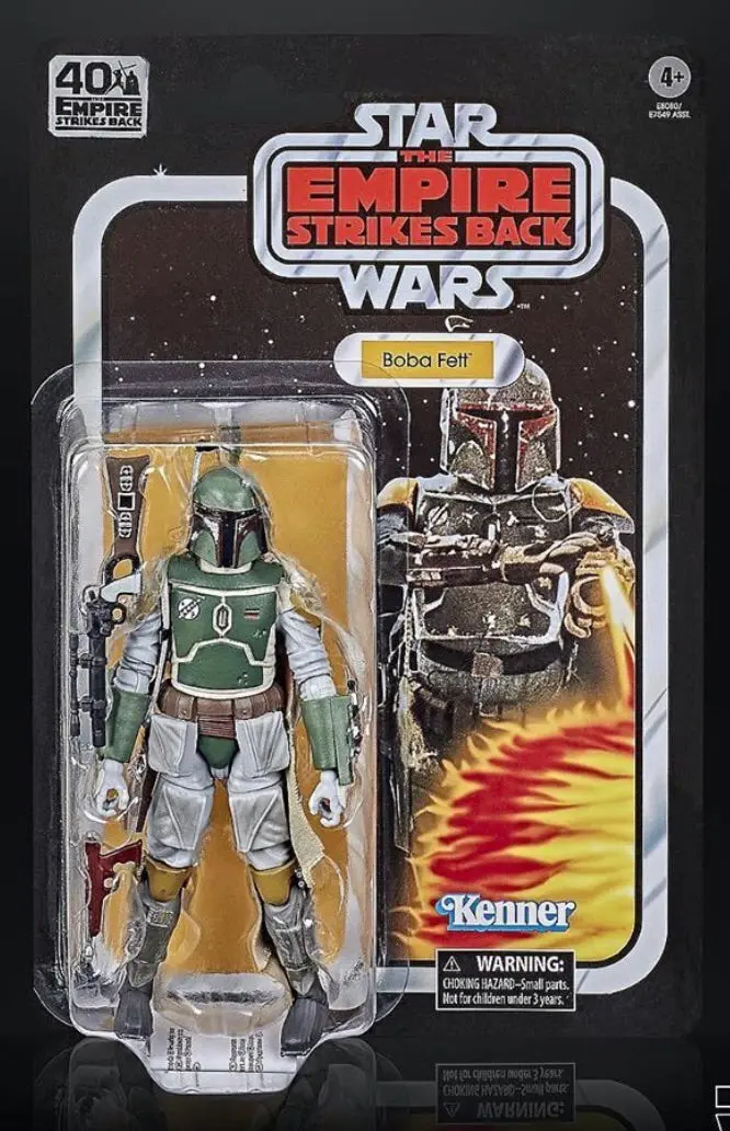 Star Wars Black Series Esb 40Th Boba Fett 6” Figure 1