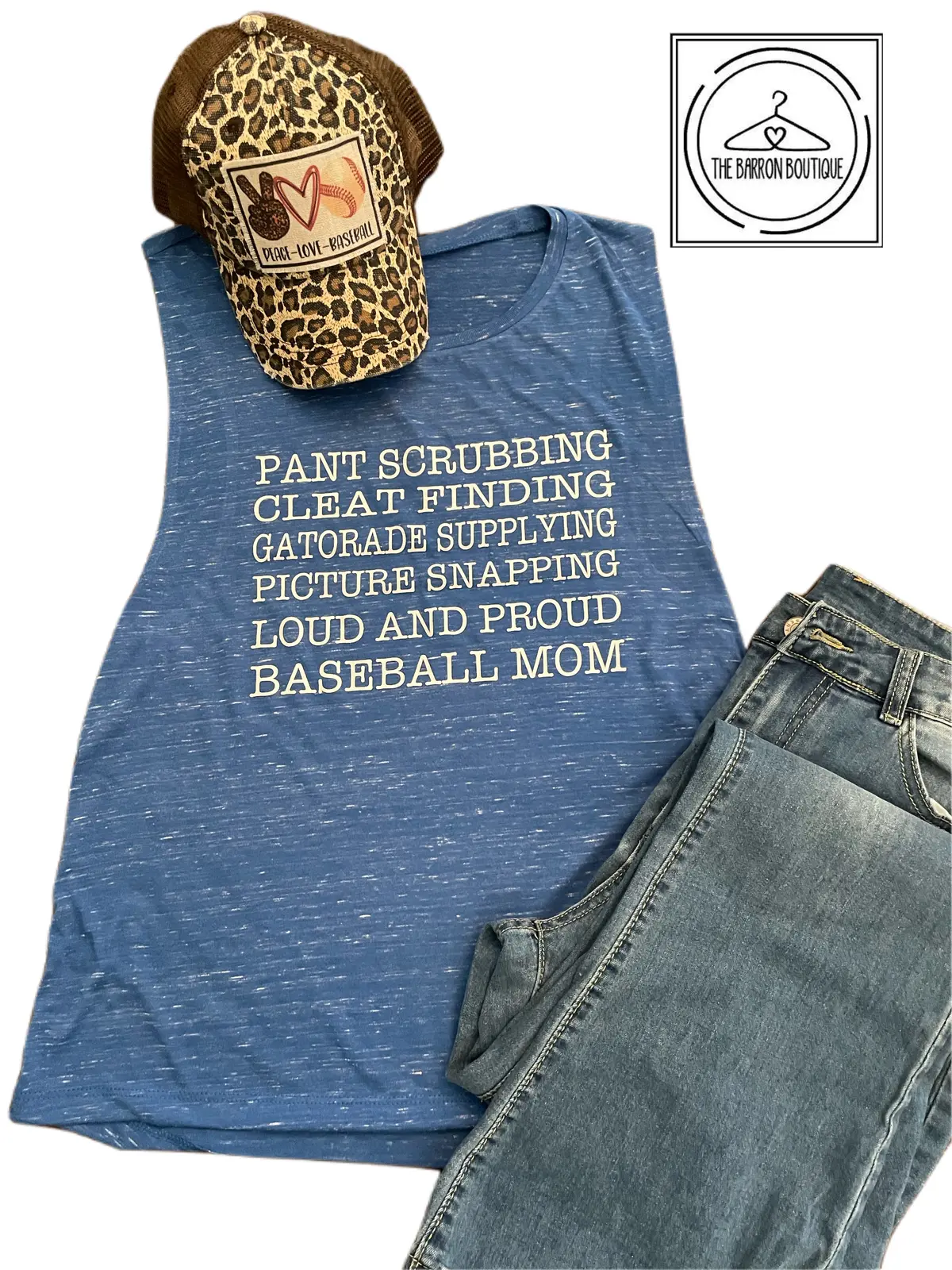 Loud & Proud Baseball Mom Tank Top 1