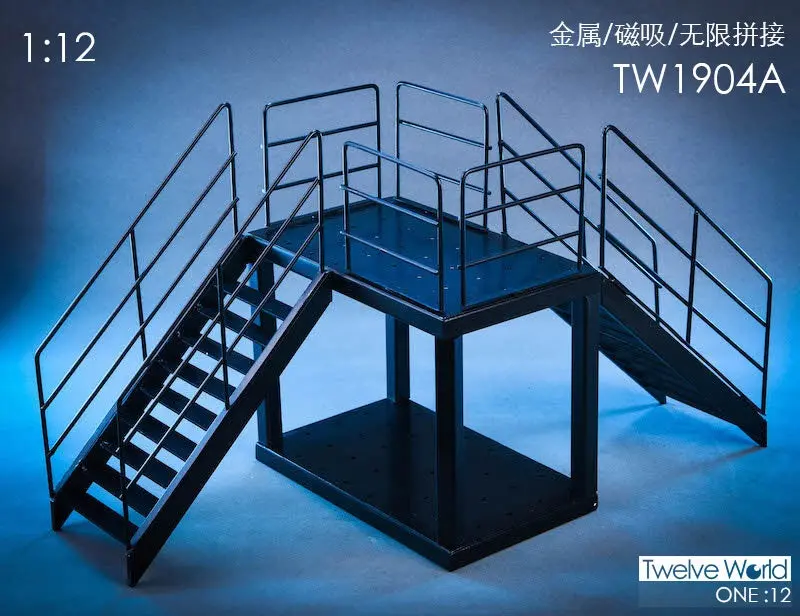 Pre-Order - Twtoys Tw1904a 1/12 Scale Steel Stairs 1