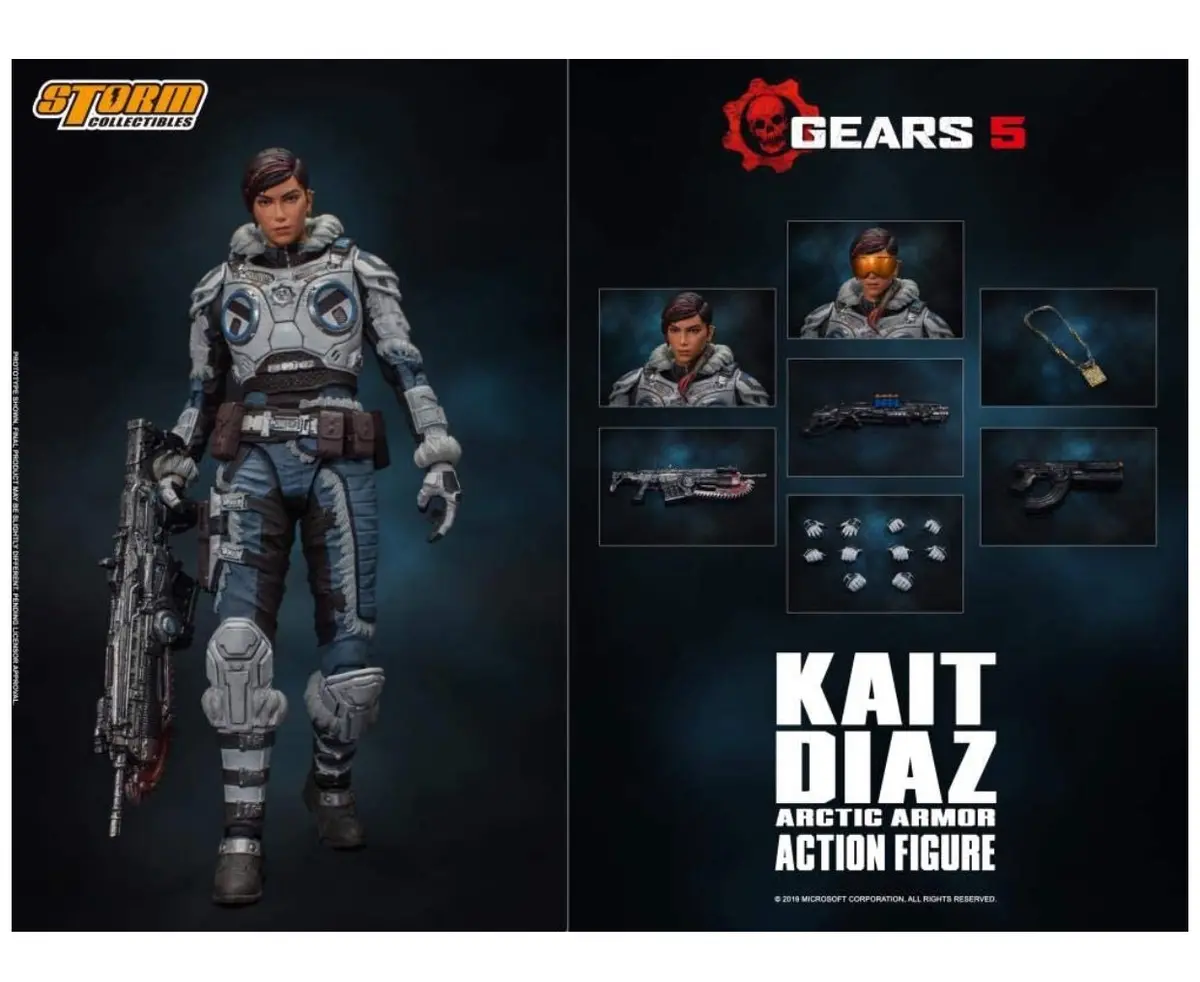 Storm Collectibles Kait Diaz Gears Of War Figure 1