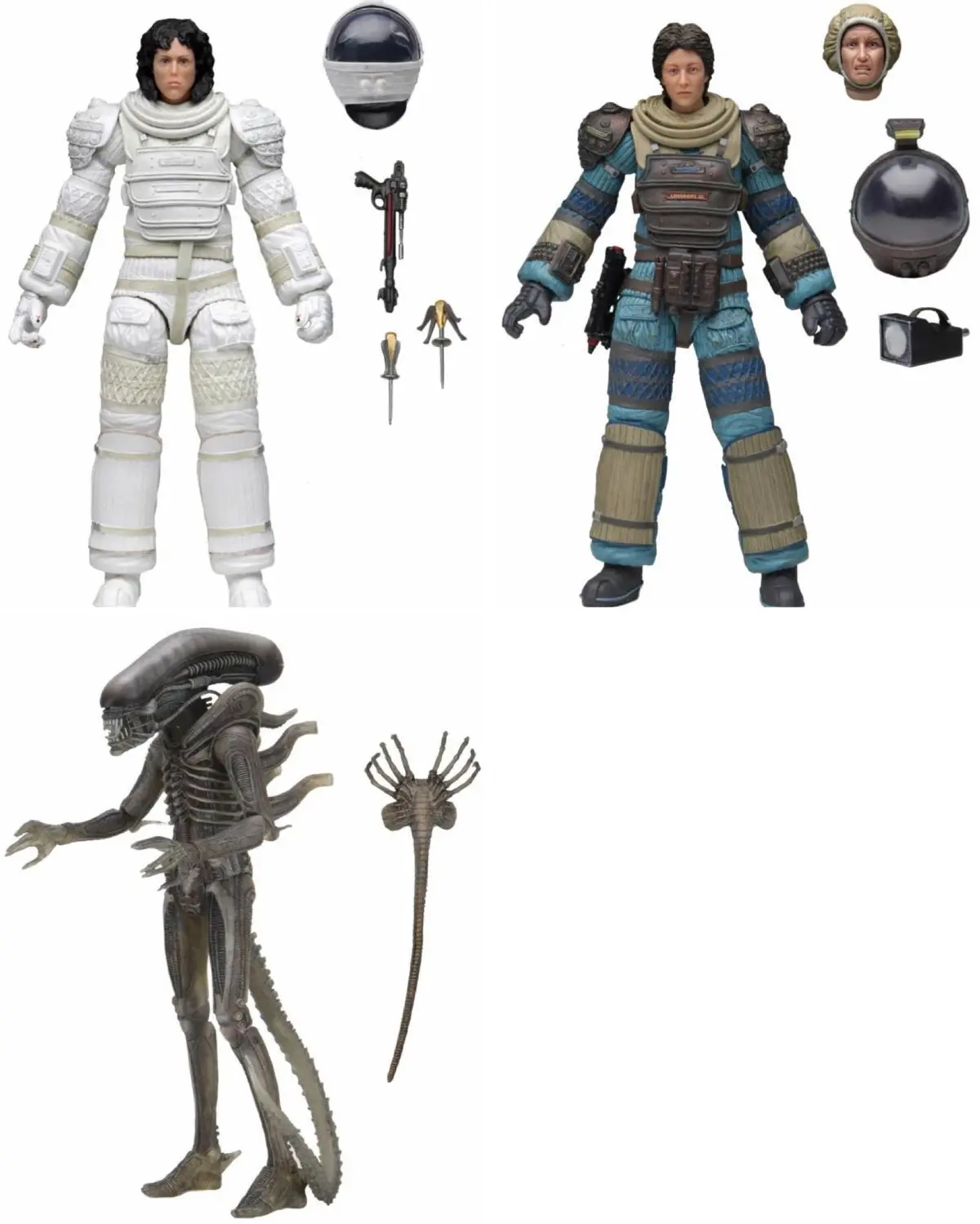 Neca Alien 40Th Anniversary Series 16 Set Of 3 Figures 1