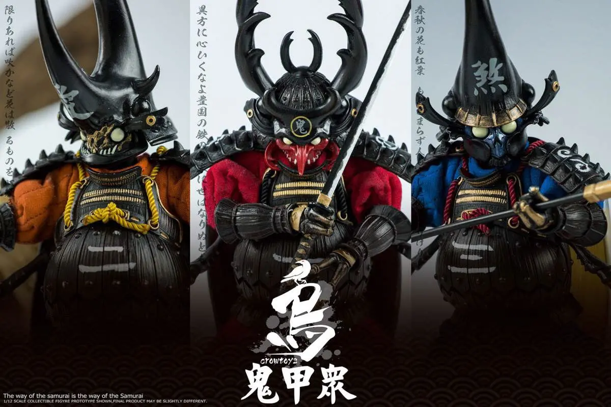 Pre-Order - Crow Toys 1/12 Scale (3 Figure Set) 1