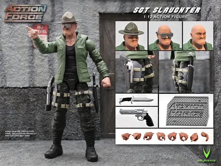 Action Force Sgt Slaughter 6-Inch Figure 1