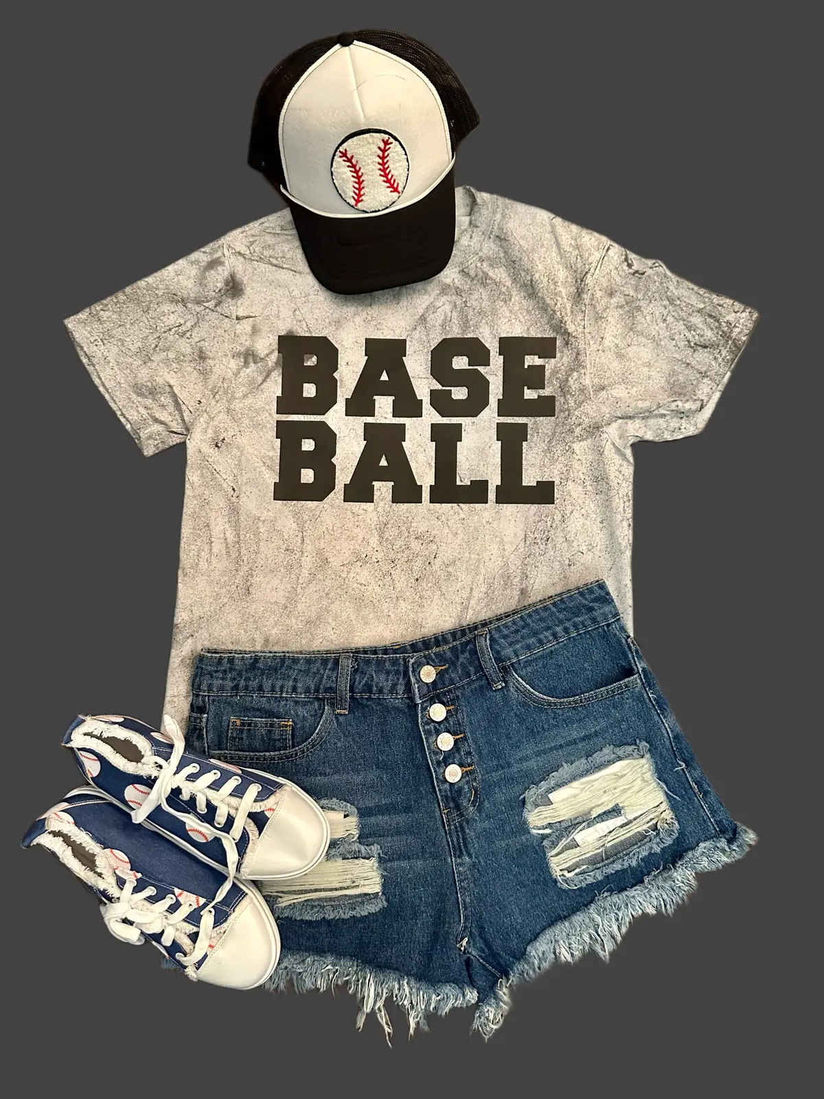 Colorblast Baseball T-Shirt 1