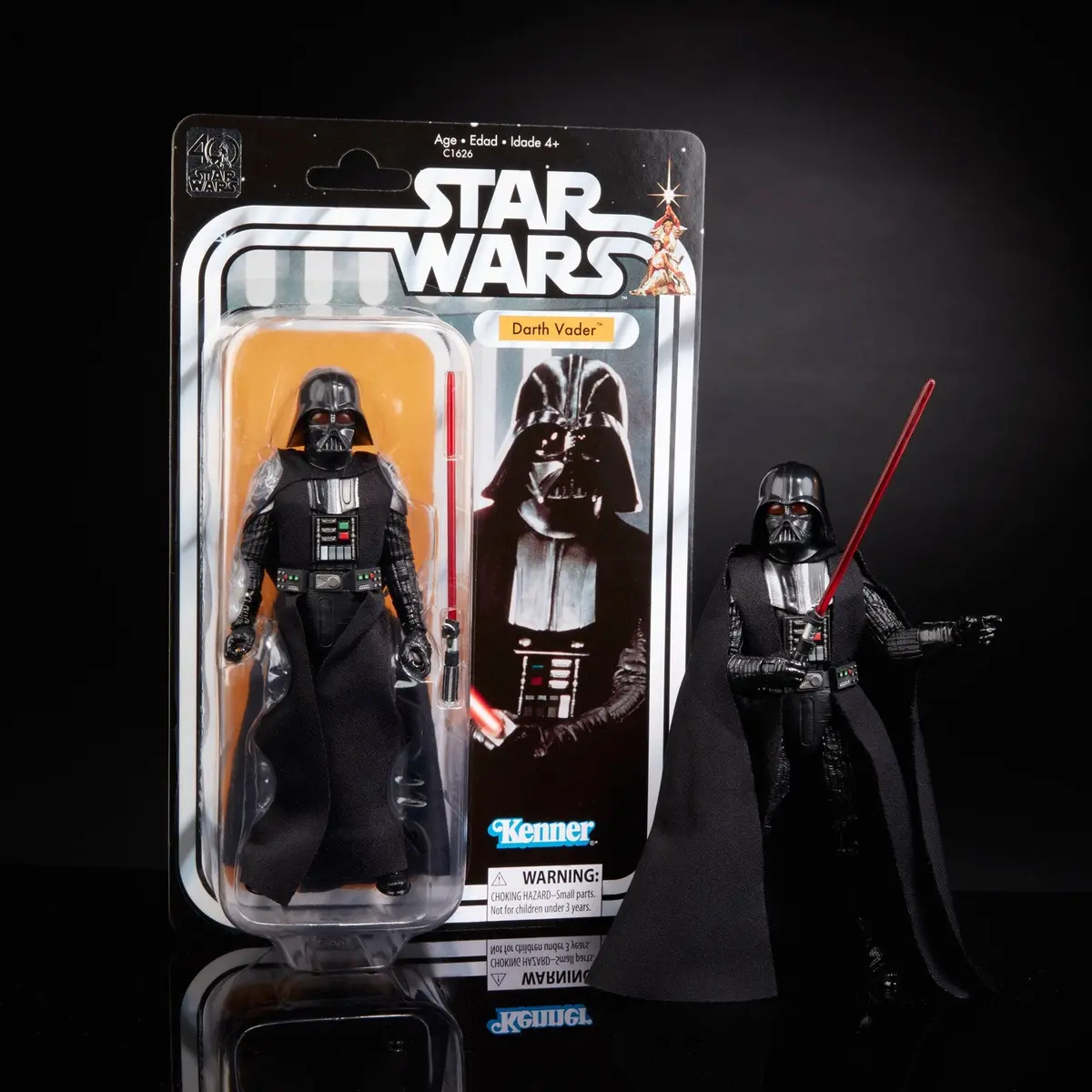 Black Series 40Th Darth Vader (Carded Figure Only) 1