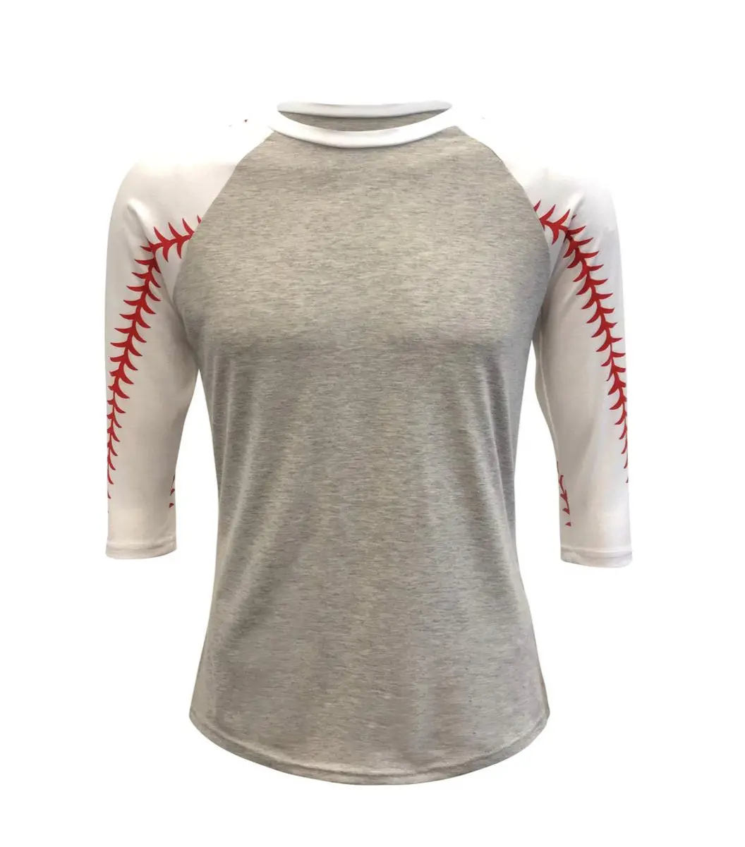 Baseball Laces Raglan Top 1