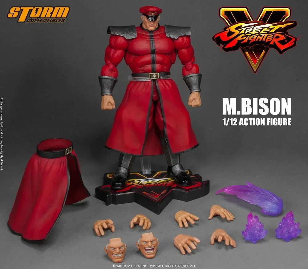 Storm Collectables M Bison 1:12 Scale Figure 1