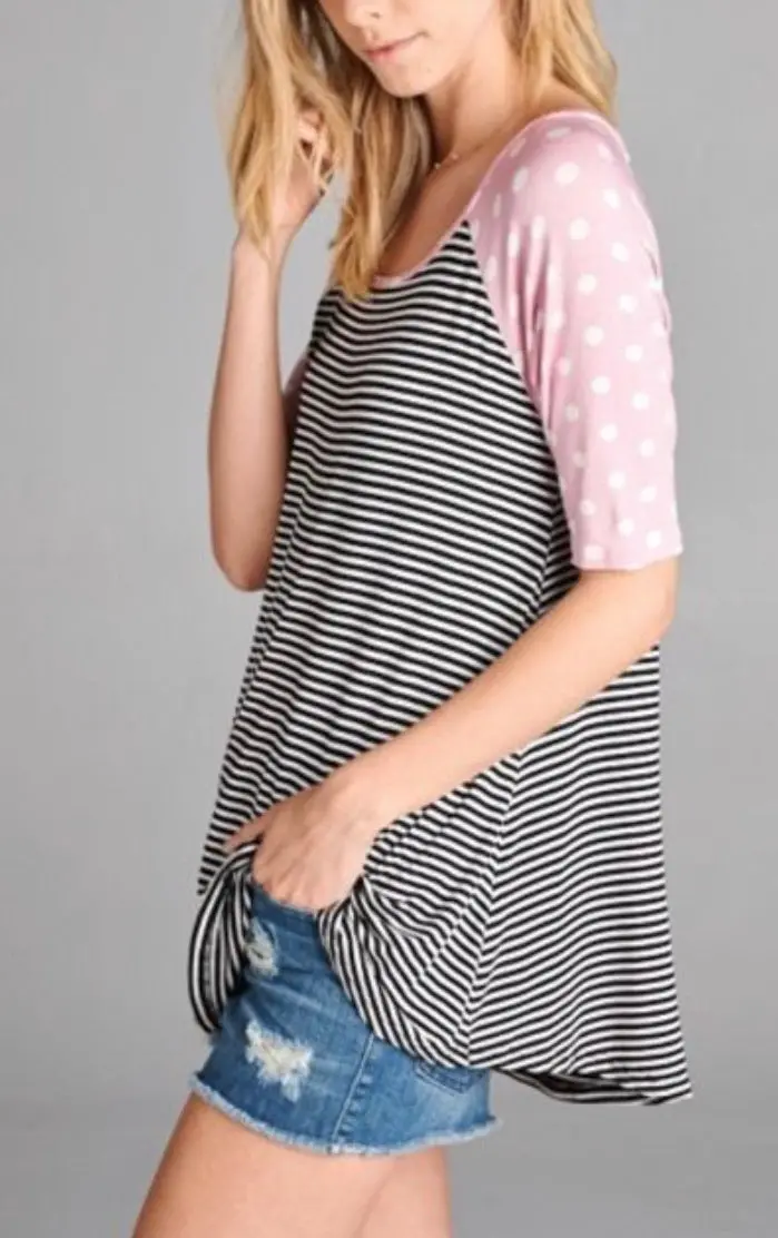 Let’S Polka Tunic Top 1