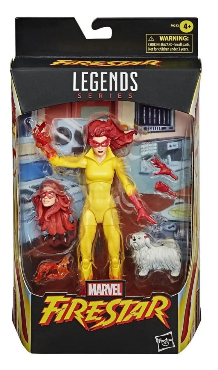 Marvel Legends Firestar 6-Inch Figure 1