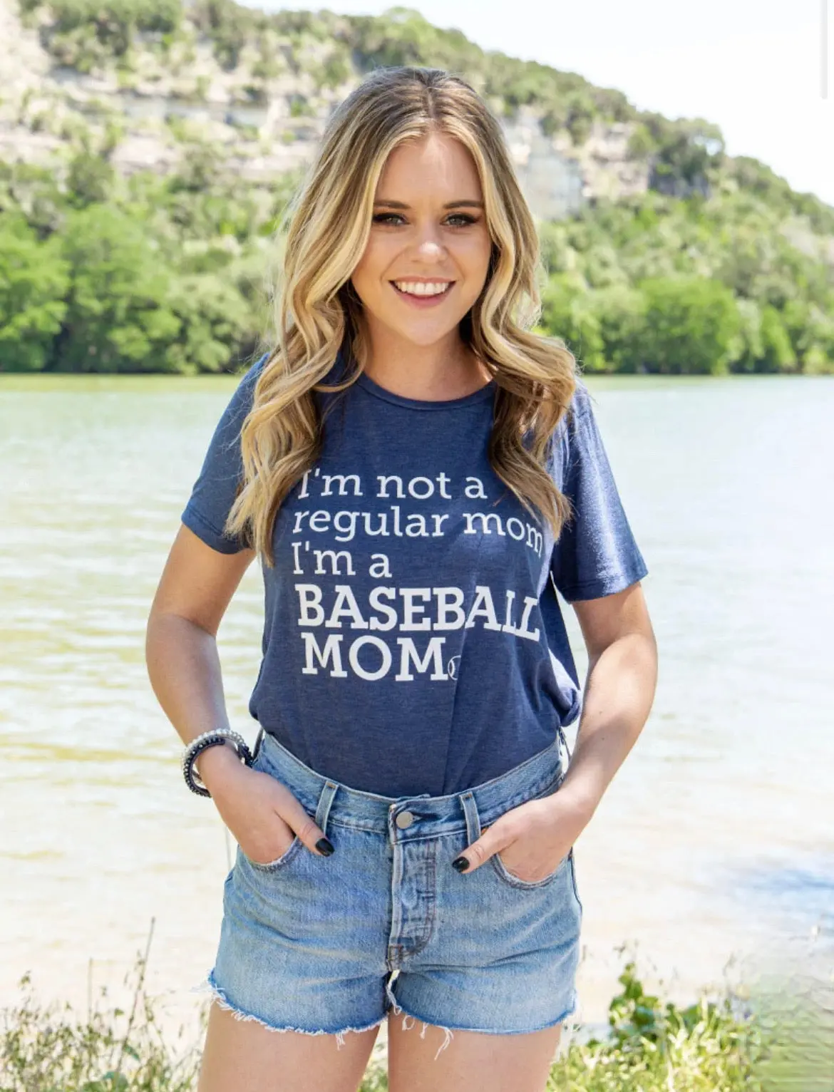 I’M Not A Regular Mom, I’M A Baseball Mom Tee 1