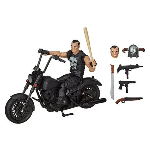 Marvel Legends Punisher And Motorcycle 1