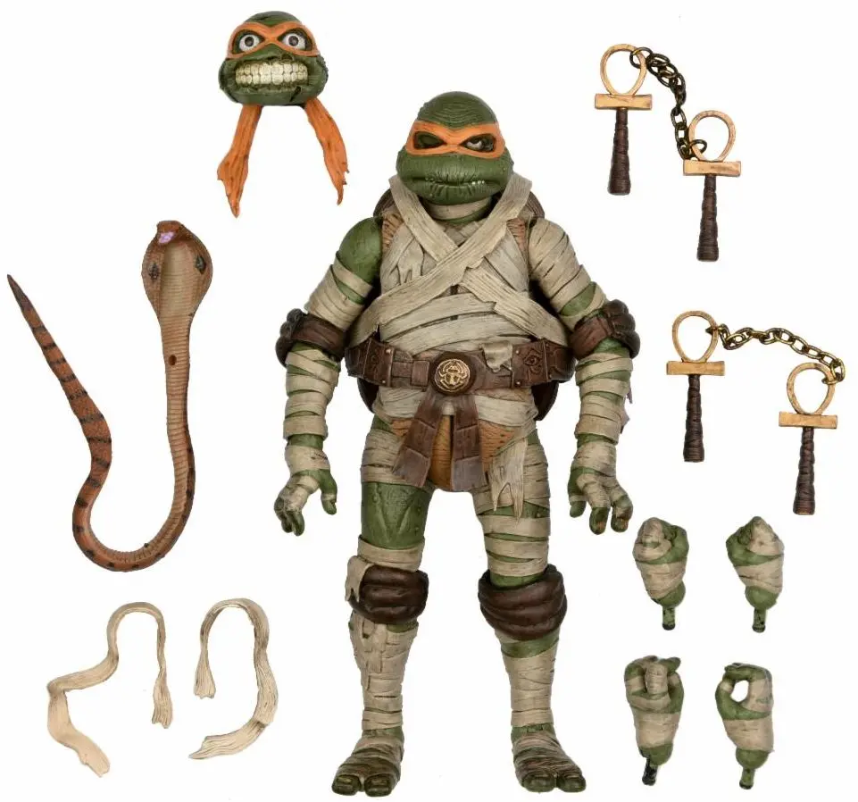 Neca Tmnt Michaelangelo As The Mummy Figure 1
