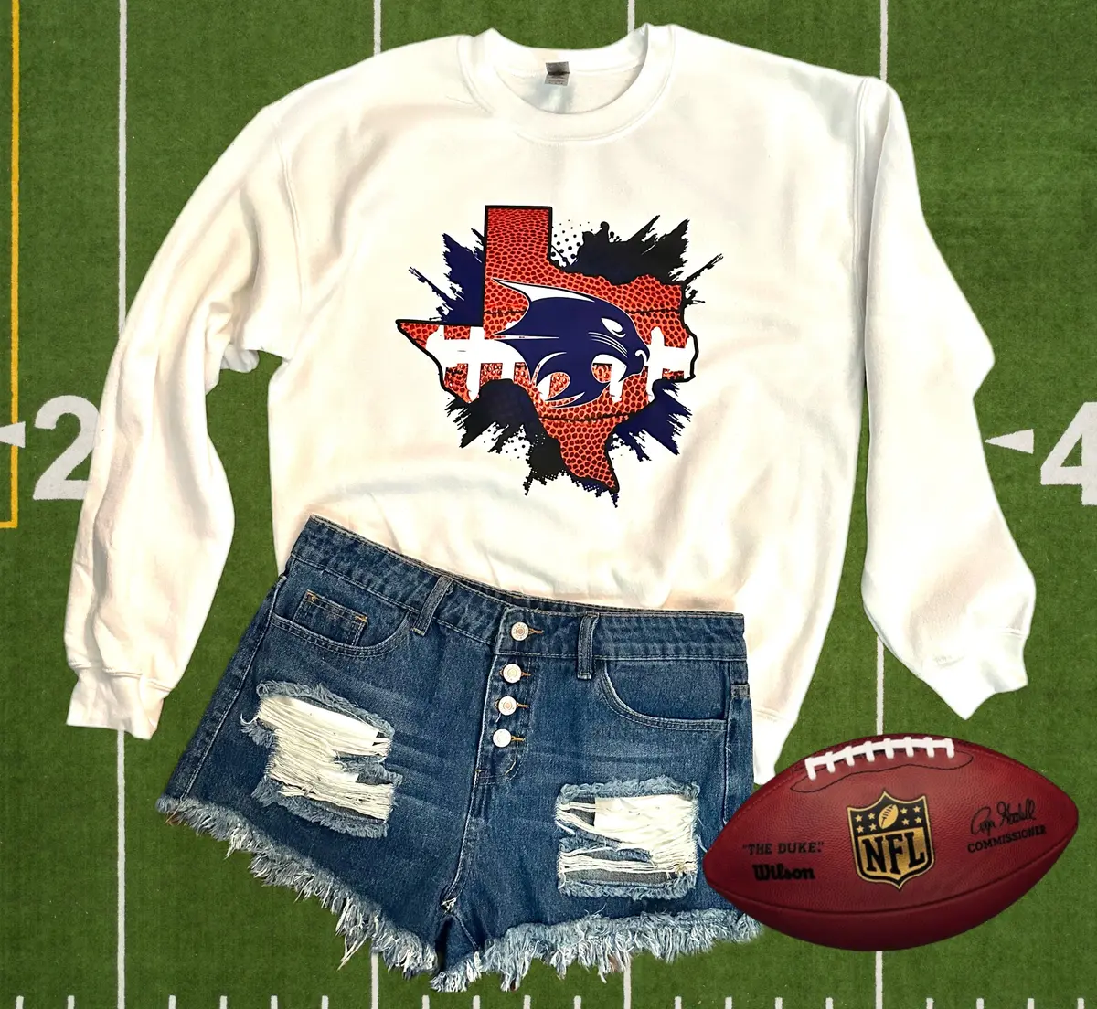 Bobcats Football Sweatshirt 2
