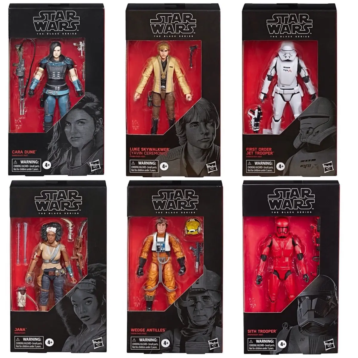 Star Wars Black Series Wave 34 (6-Figure Set) 1
