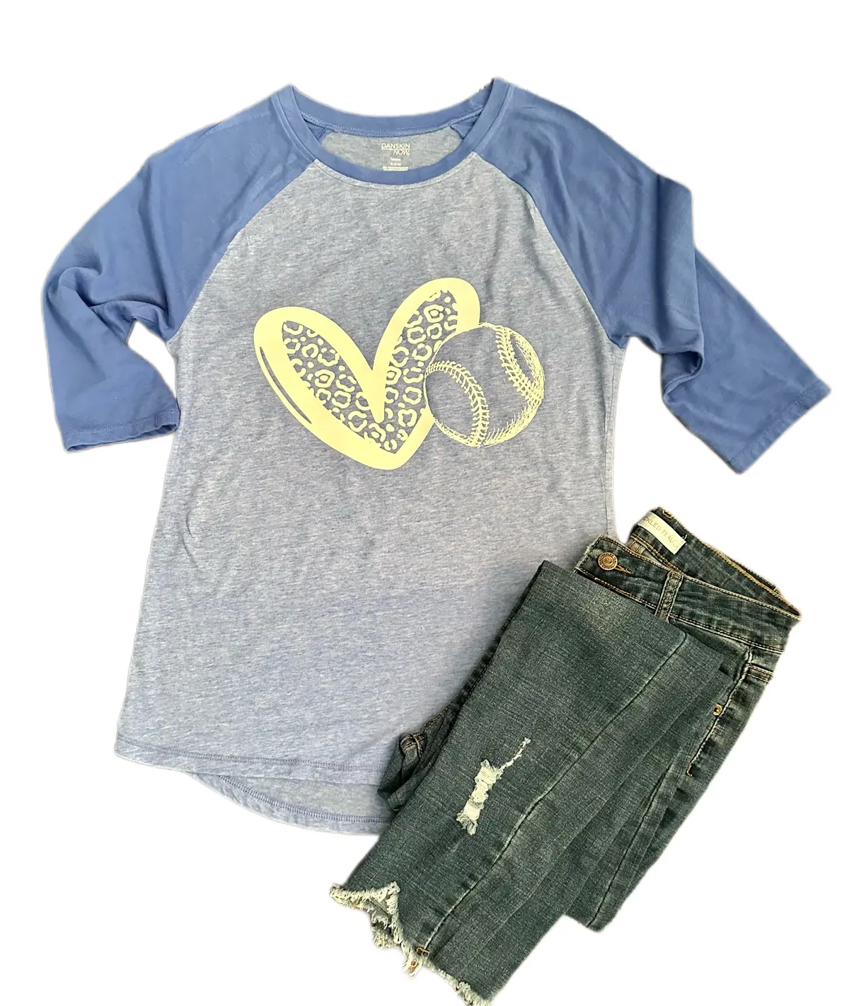 Love The Game Raglan Top 1