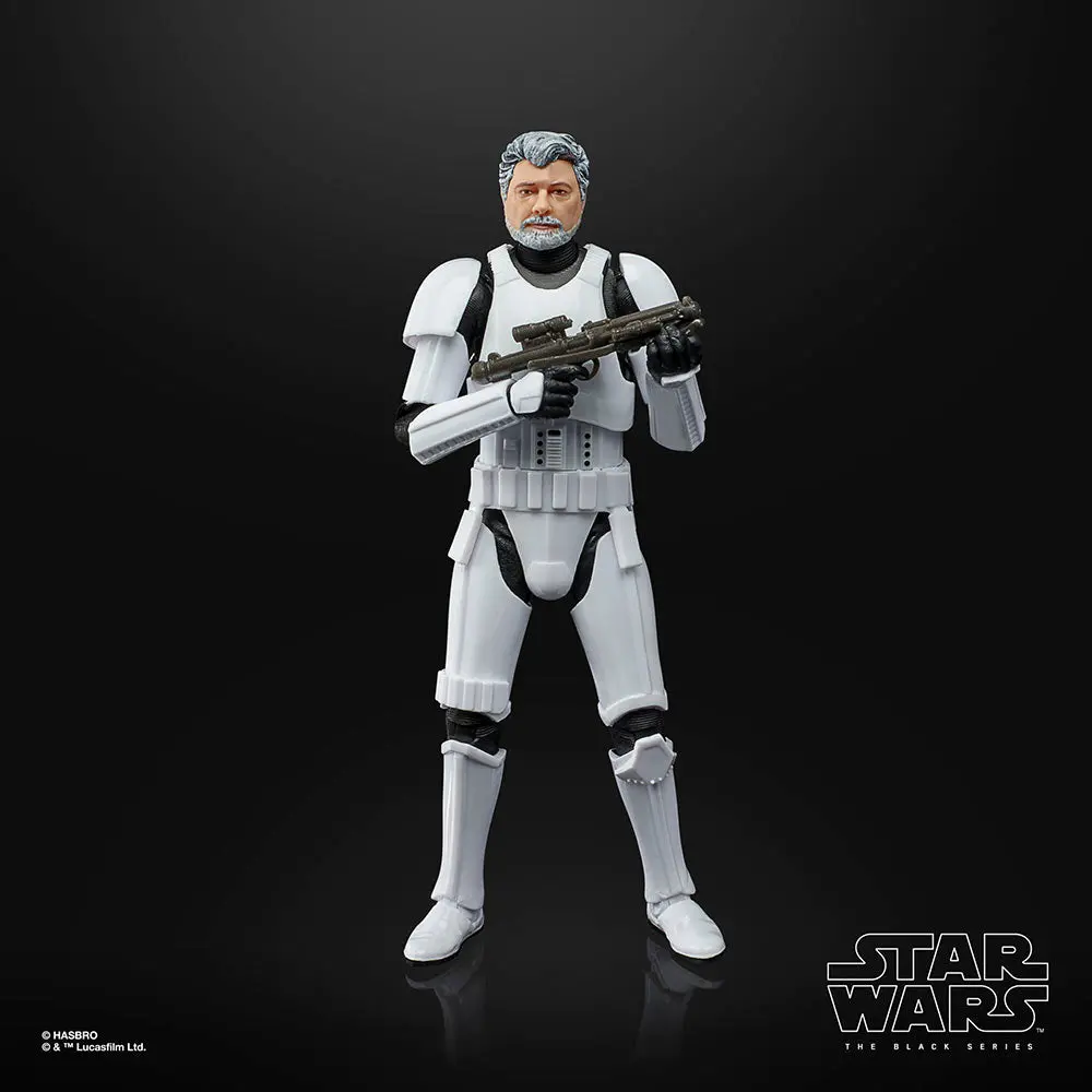 Star Wars Black Series George Lucas (In Stormtrooper Disguise) 6-Inch Figure 2