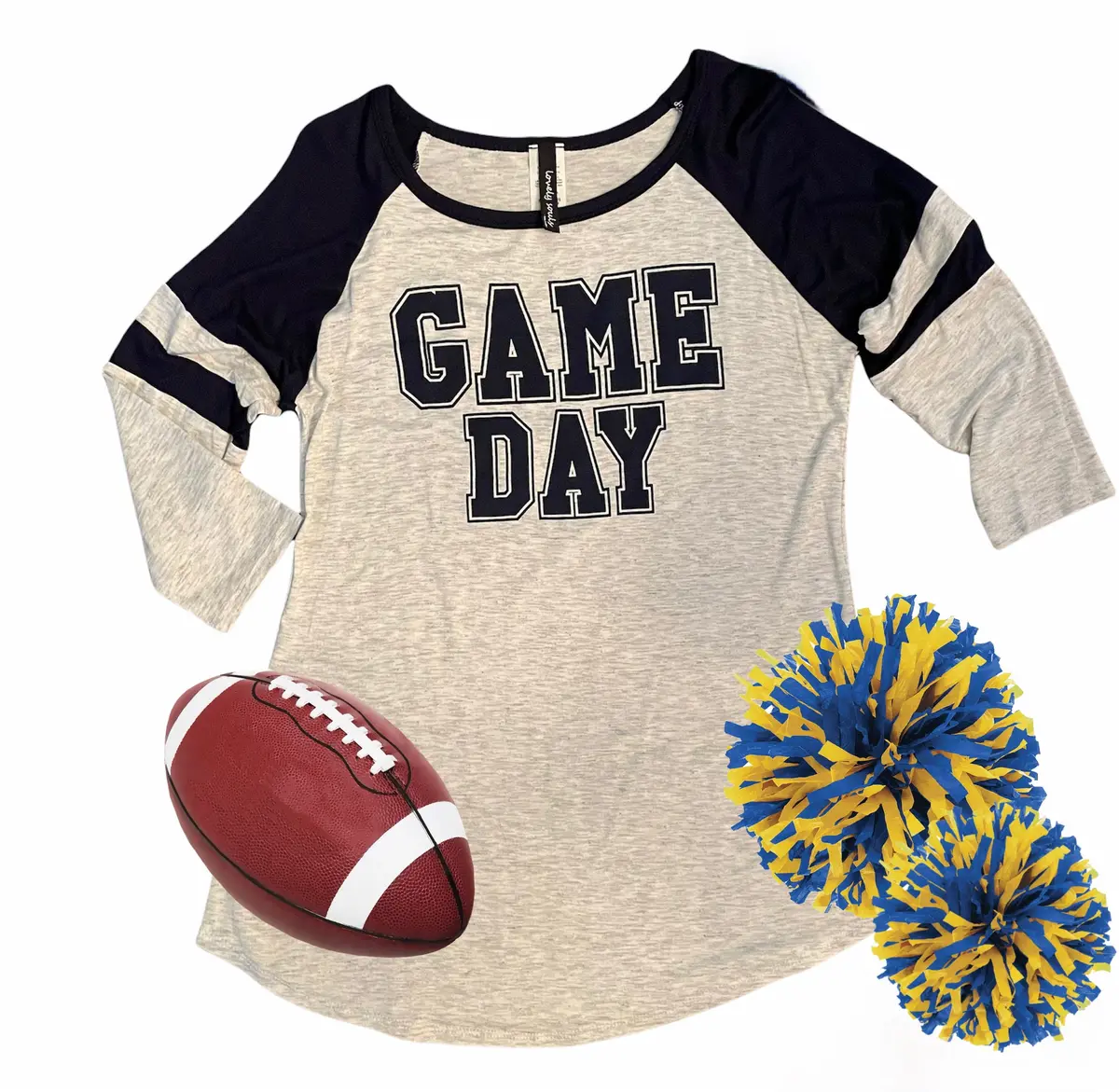 Game Day Raglan Tops (Various Colors) 1
