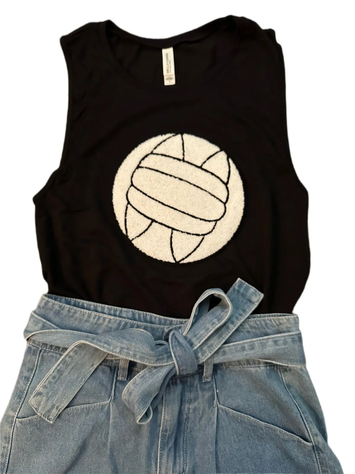 Chenille Patch Volleyball Tank 1