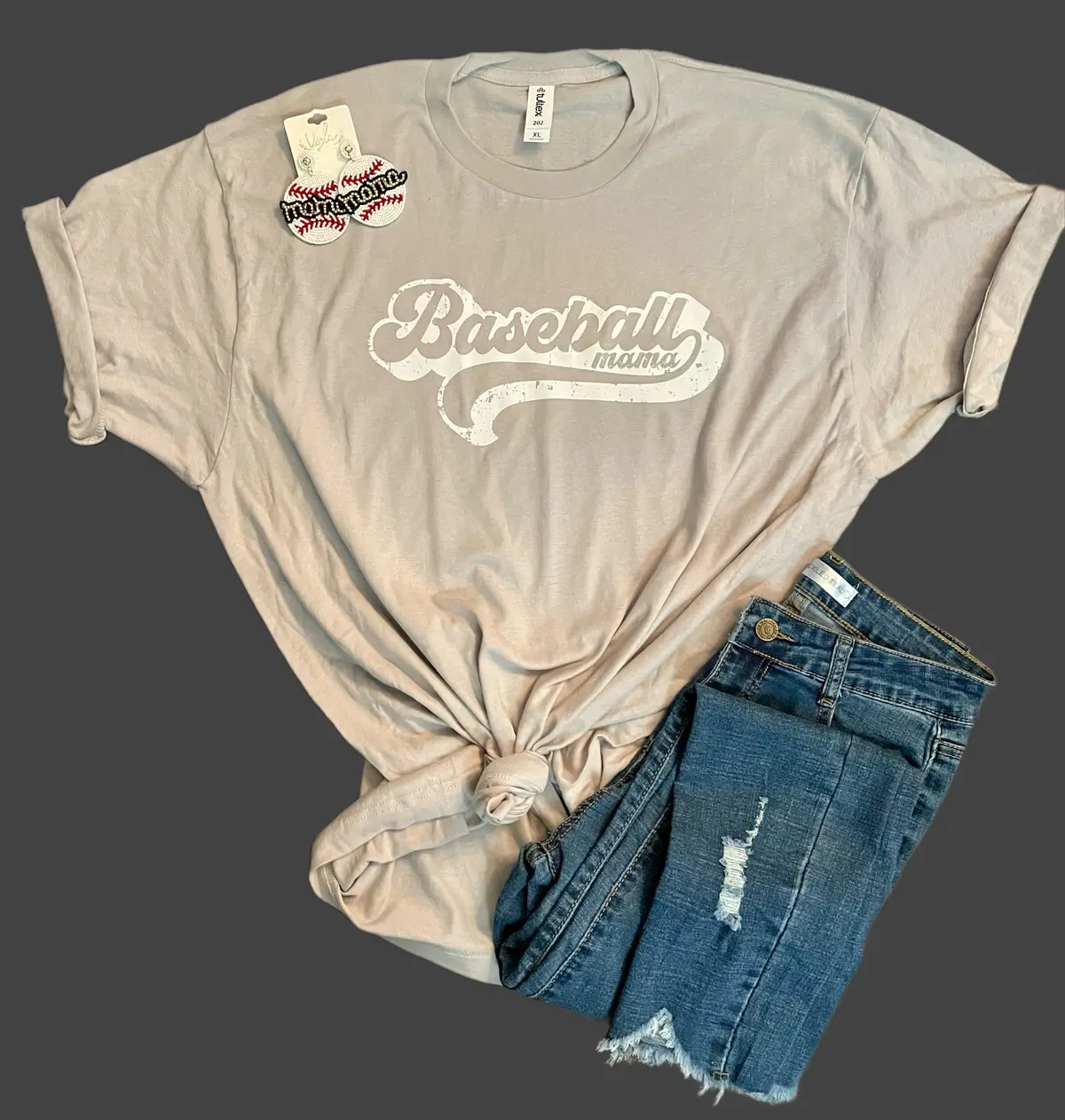 Baseball Mama Tee 1