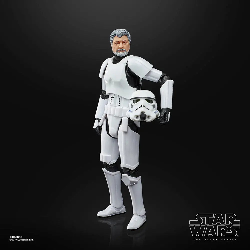 Star Wars Black Series George Lucas (In Stormtrooper Disguise) 6-Inch Figure 1