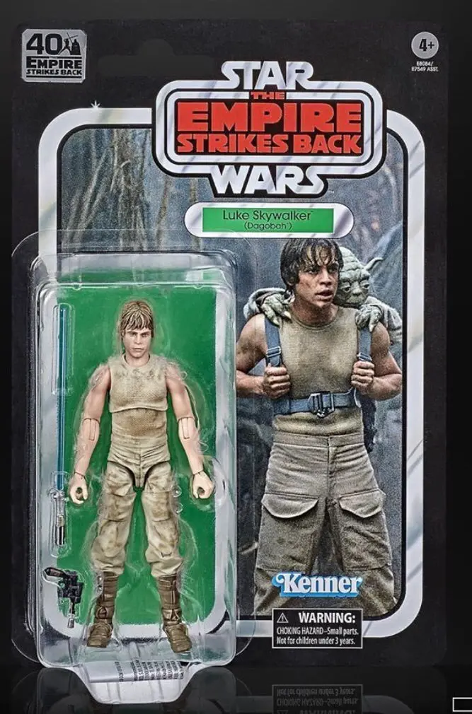 Star Wars Black Series Esb 40Th Dagobah Luke 6” Figure 1