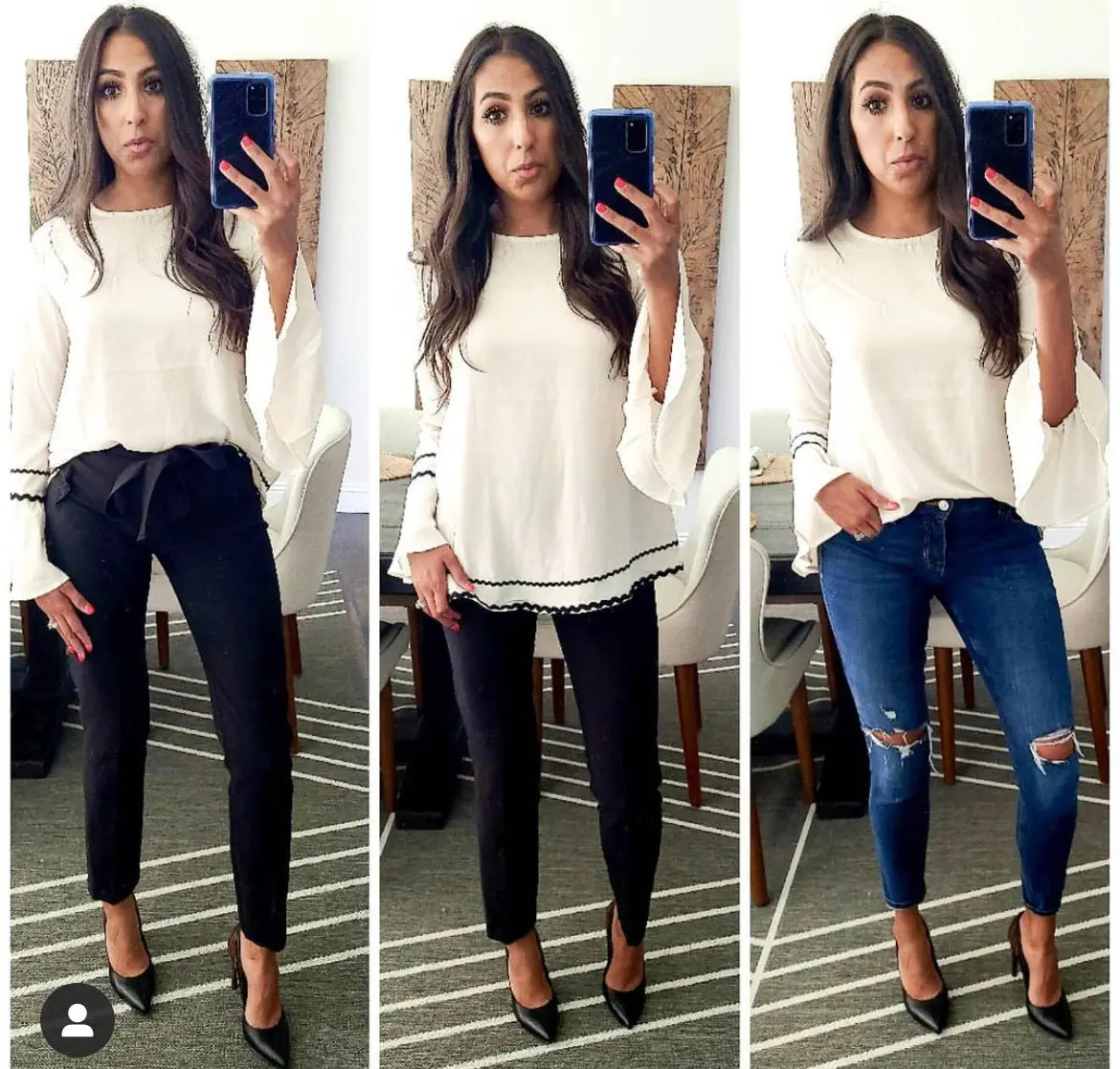 Ricrac Blouse Top 1