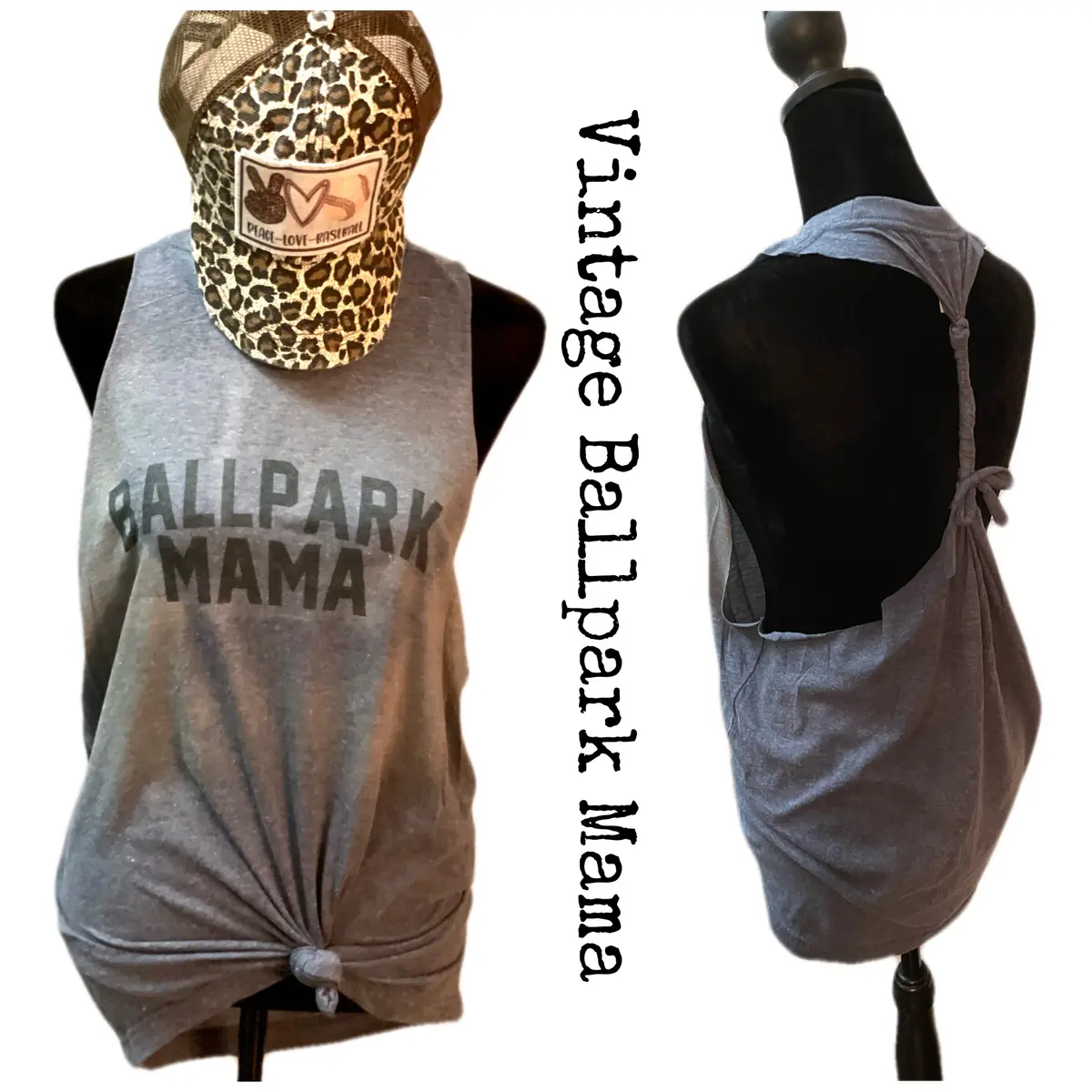 Vintage Ballpark Mama Tank 1