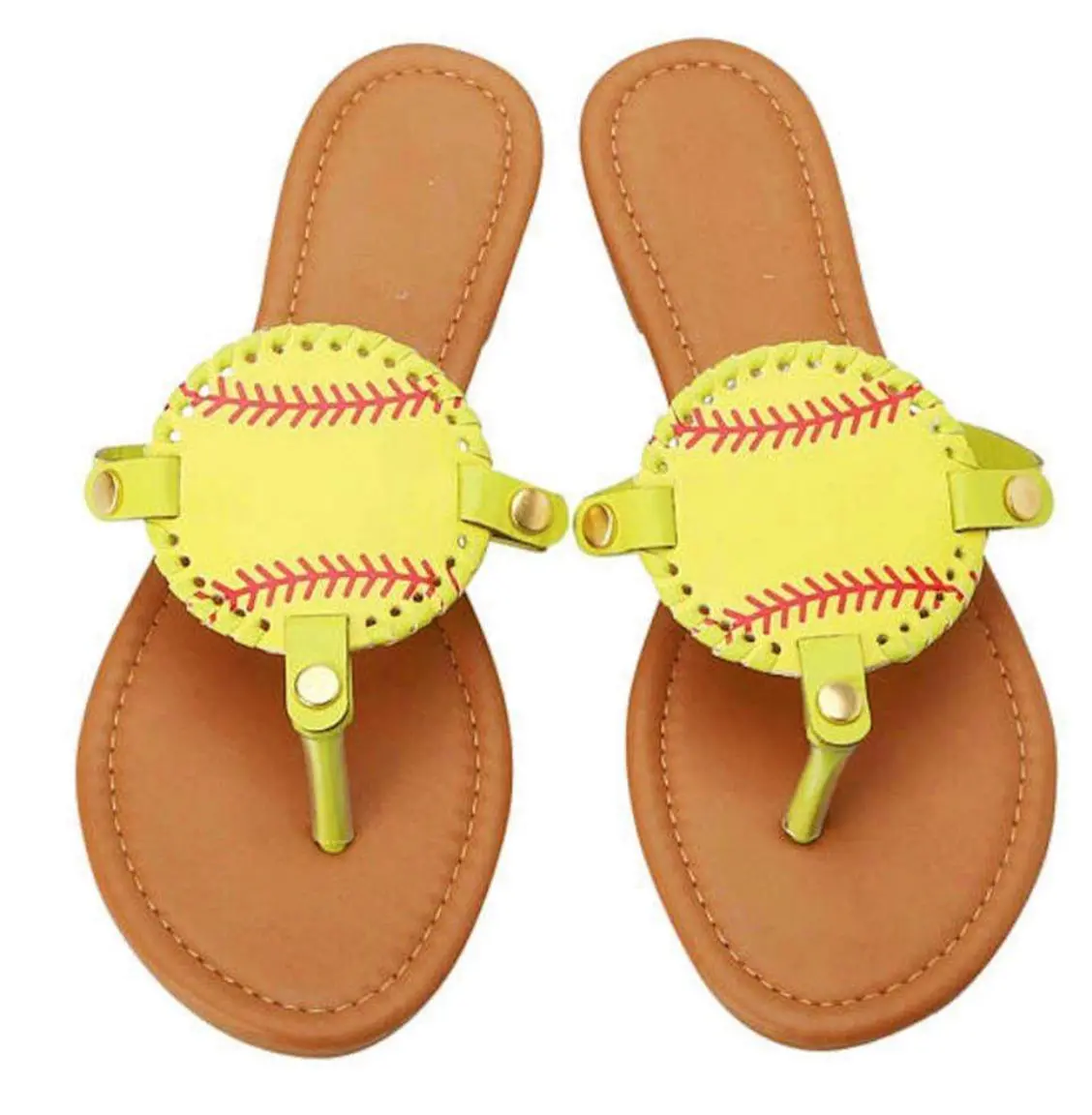 Softball Thong Sandals 1