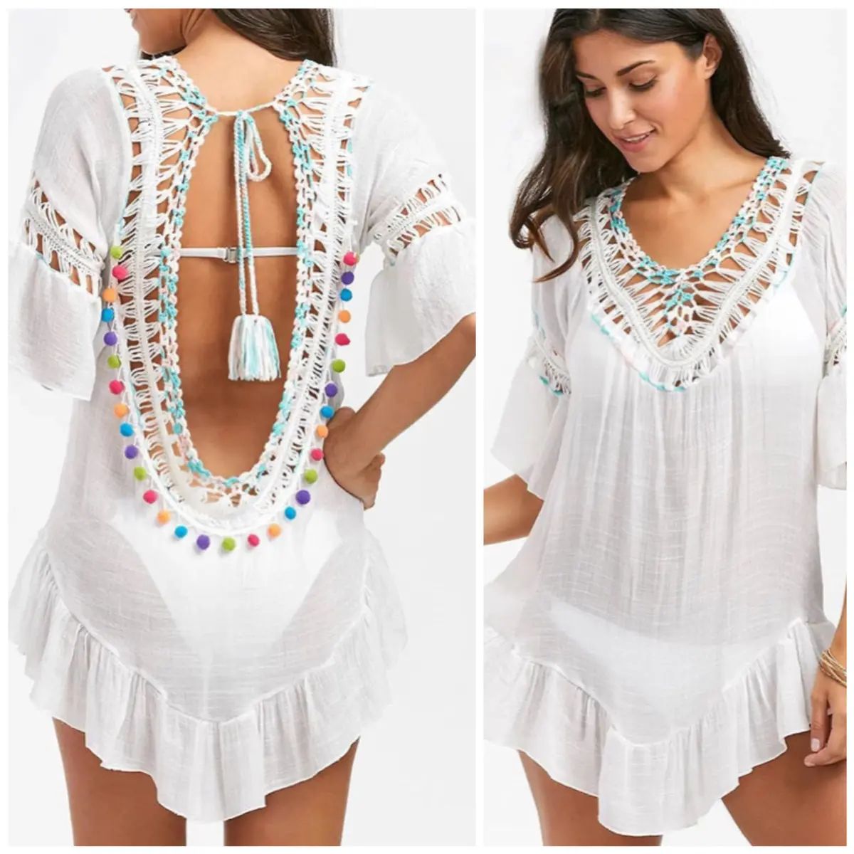 Pom Pom Cover Up 1