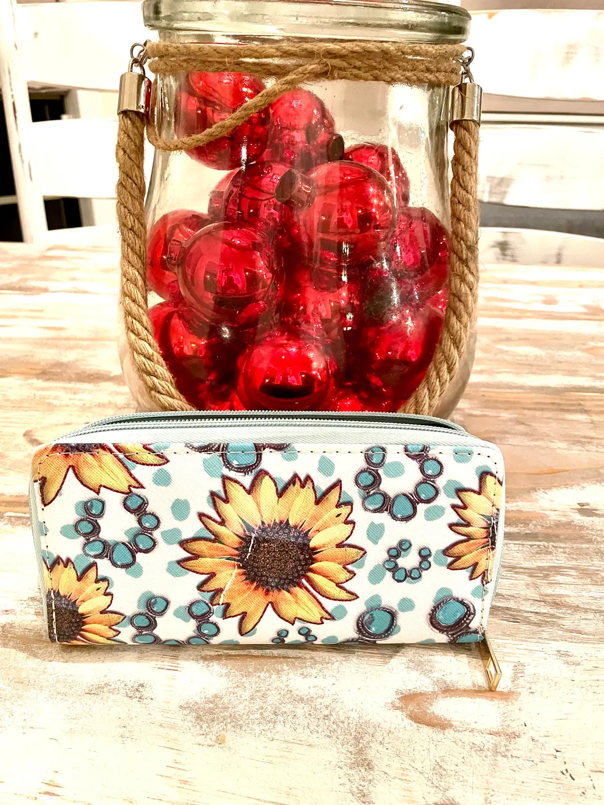 Sunflower & Turquoise Wallets 1