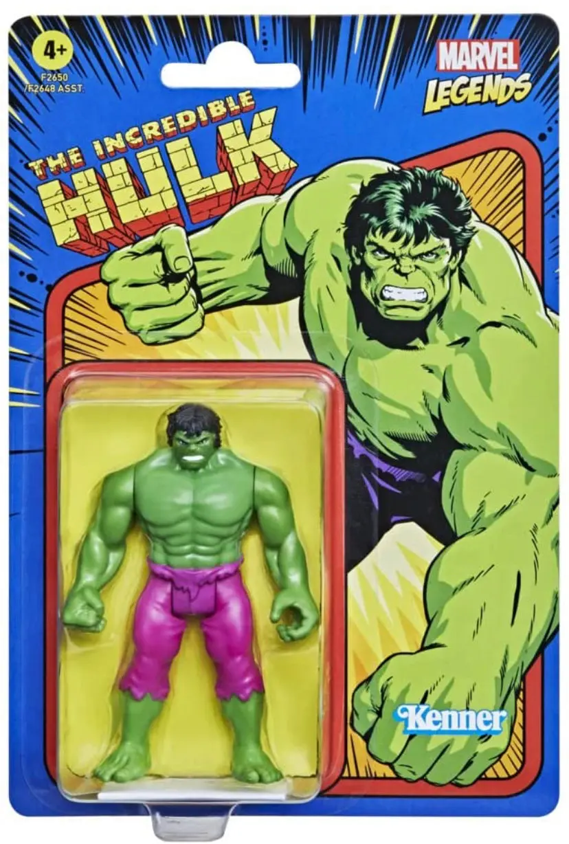Marvel Retro 3.75” Hulk Figure 1