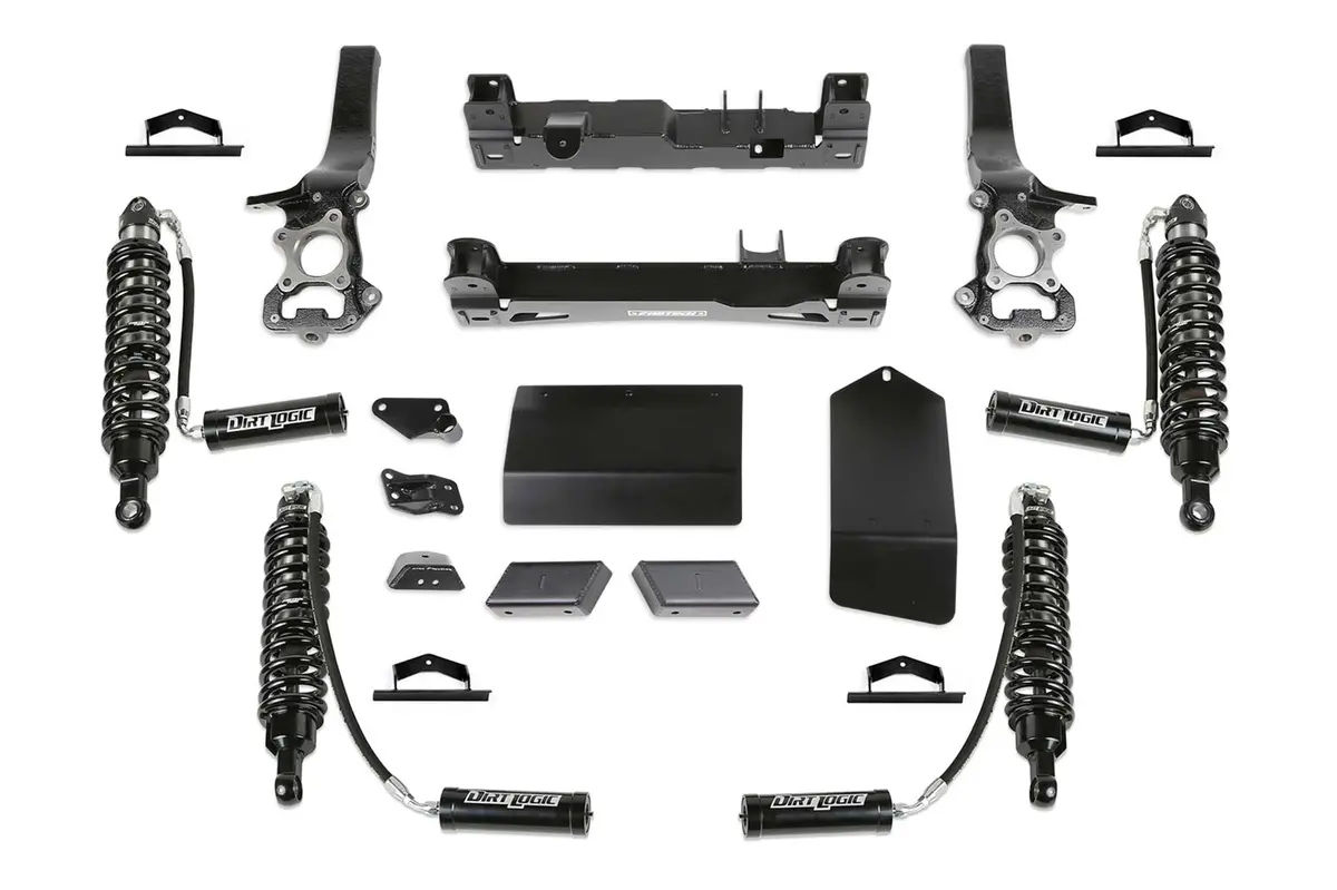 Fabtech 5In Lift Kit W/ Dirt Logic 2.5 Resi Coilovers 21-24 Ford Bronco | K2395dl 1