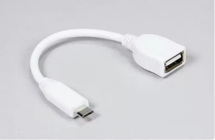 Micro Usb/Male To Usb A/Female Cable 1