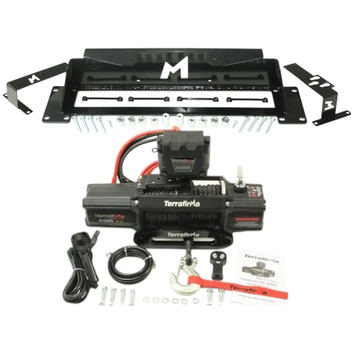 Terrafirma Lr3/Lr4 Hidden Winch Mount & Winch Combo Kit 1