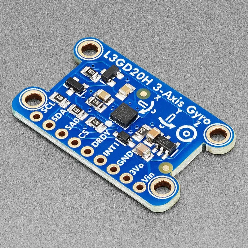 L3gd20h Triple-Axis Gyro Breakout Board - L3gd20/L3g4200 Upgrade (L3gd20h) 1