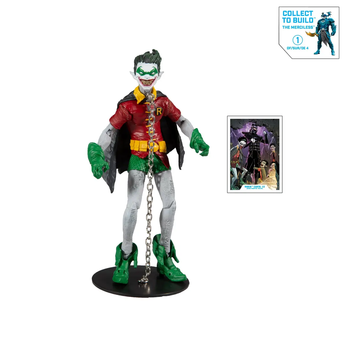 Pre-Order - Mcfarlane Toys Dc Multiverse Dark Nights Robin Earth-22 Action Figure 1