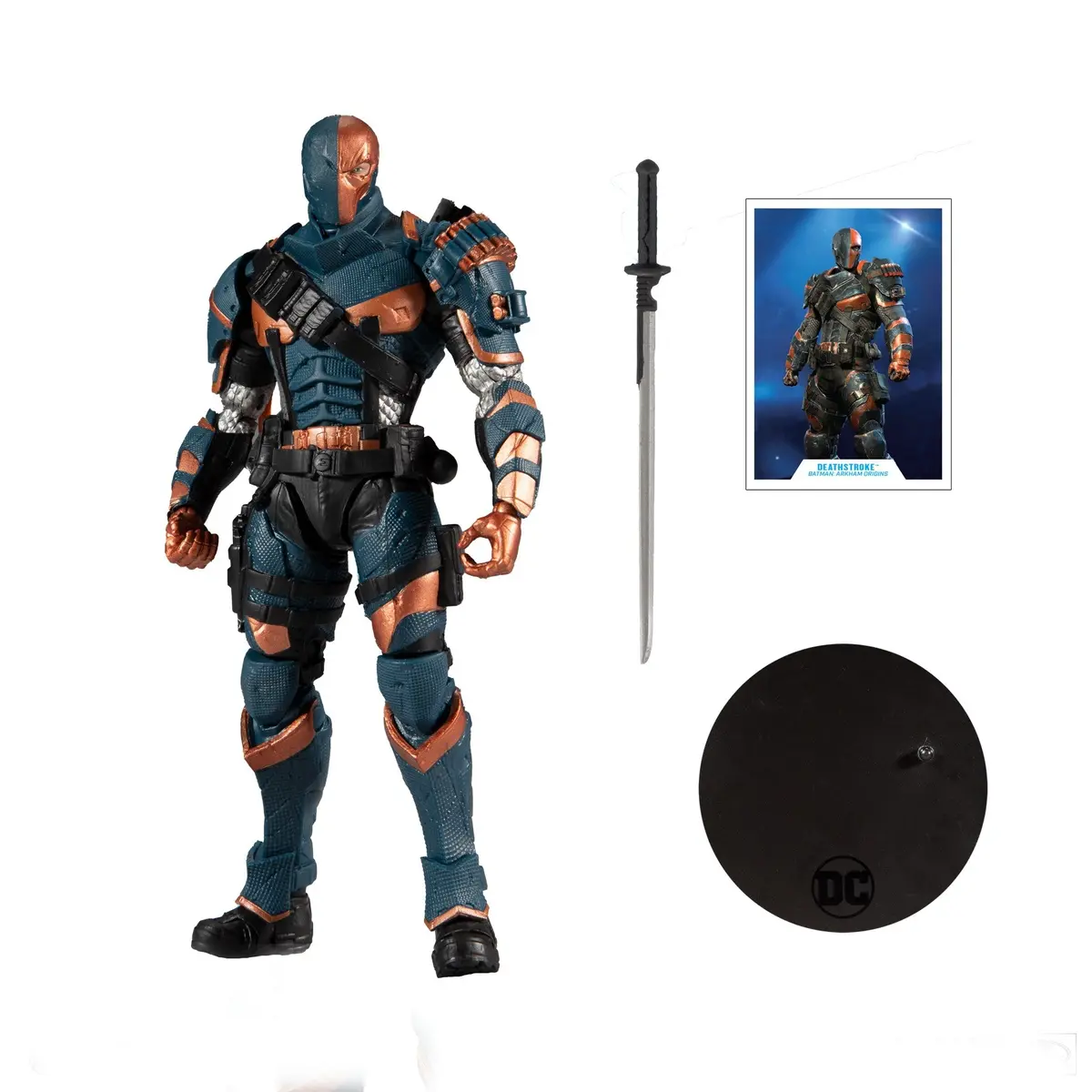 Mcfarlane Toys Dc Multiverse 7" Arkham Origins Deathstroke 1