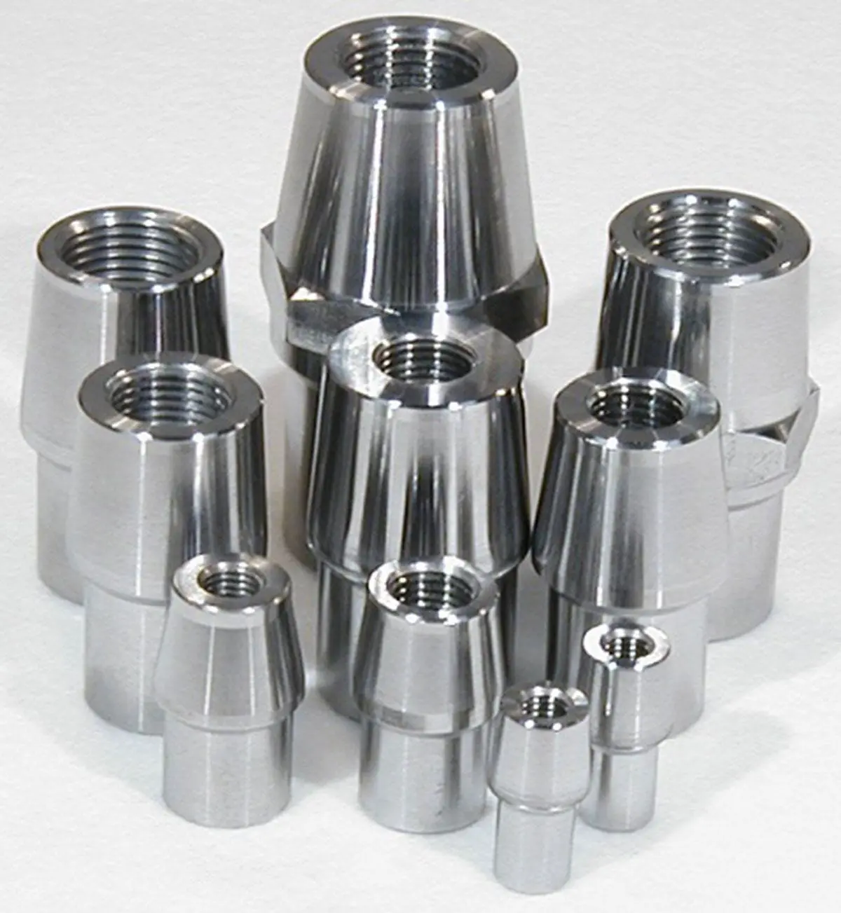 Weld-In 4130 Chromoly Female Tube End – Heavy-Duty Structural Fitting For Roll Cage Or Chassis Fabrication (Mzre1016Bl) 1