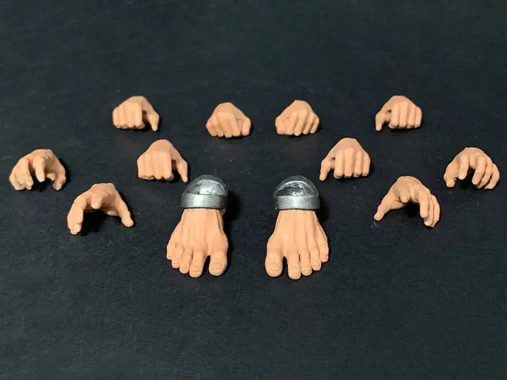 Pre-Order - Mythic Legions: Arethyr Hands & Feet (Caucasian Human) 1