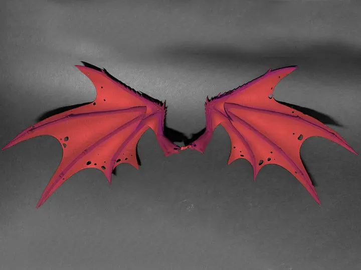 Shipping Soon! Mythic Legions: Arethyr Demon Wings (Red) 1
