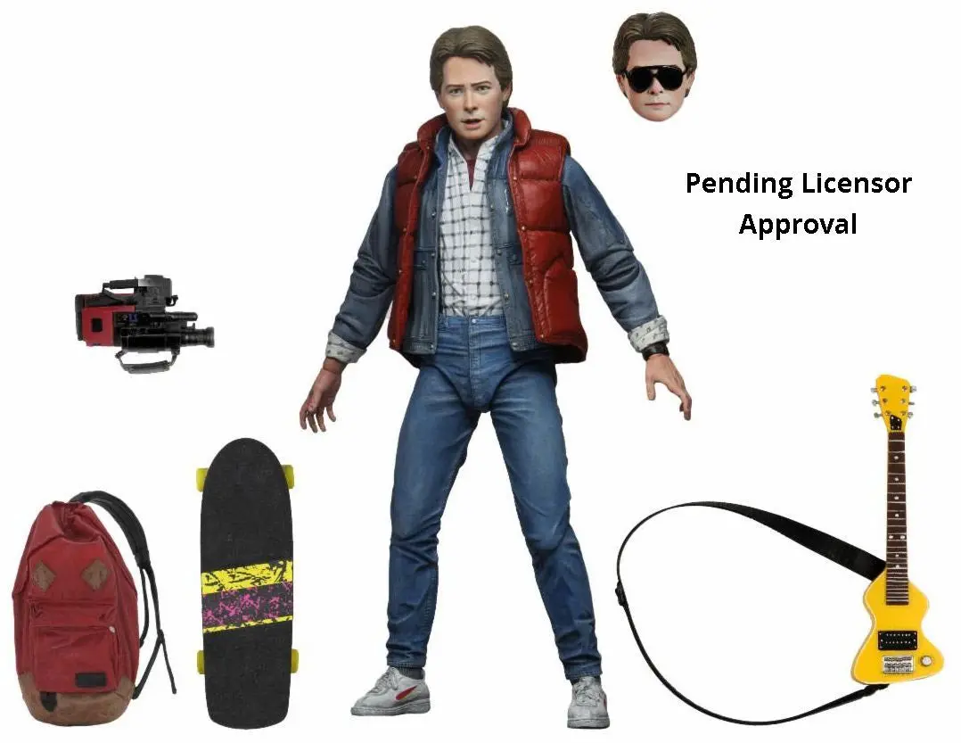 Neca Back To The Future Marty Mcfly 7" Ultimate Action Figure 1